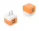 2x Enchufe Usb Doble Cargador Doble Puerto Usb Marrano Adptador Celular