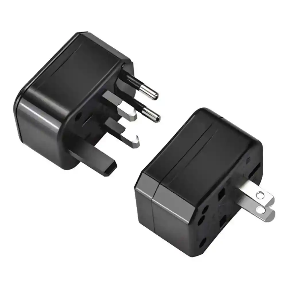 Adaptador Europeo Travel Convertible Con Estuche 110-240v