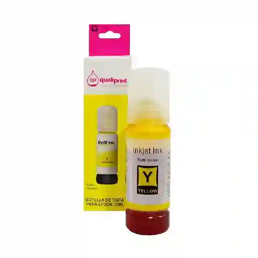 Tinta Qp Genérica Epson 504/544 Amarilla 70ml