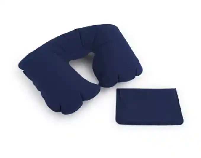 2 Cojines Inflable Cuello Ortopedico Viaje Portatil Pasajero