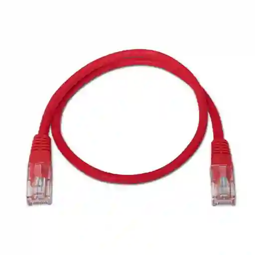 Cable Utp Solidview Cat6 1mt Rojo