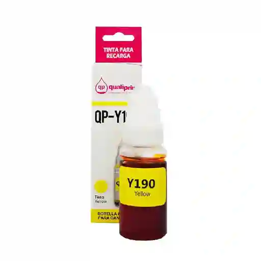 Tinta Qp Genérica Generica Canon 190 Amarilla 70ml
