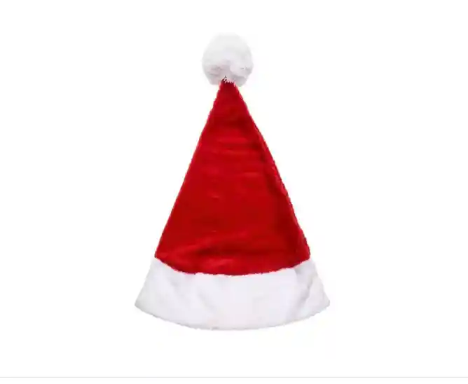 2x Gorro Navideño Coro Santa Claus Novena Papa Noel Adultos