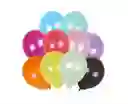 48 Globos Bombas Metal Satin Pastel Fiesta Grado Sempertex 1