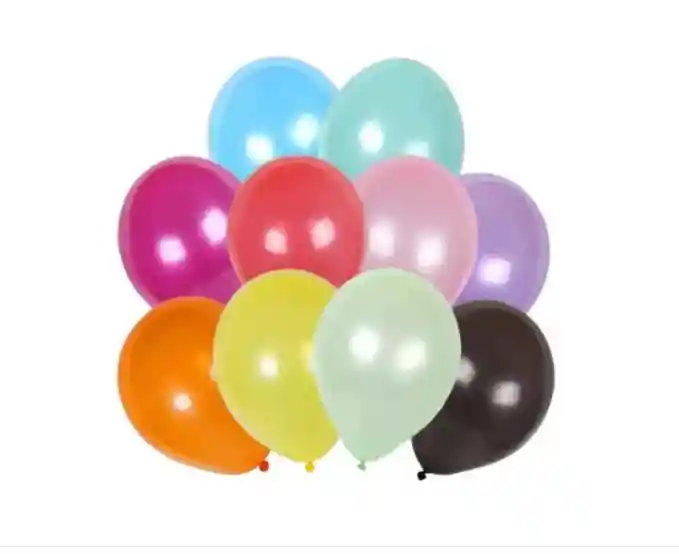 48 Globos Bombas Metal Satin Pastel Fiesta Grado Sempertex 1