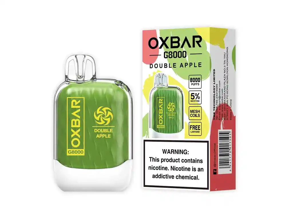 Oxbar Double Apple 8000puff