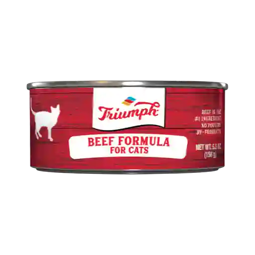 Alimento Humedo Para Gatos Triumph Carne 156gr Alimento Humedo Cat Carne 156 Gr