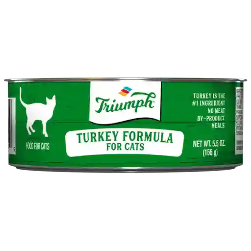 Alimento Humedo Para Gatos Triumph Pavo 156gr Alimento Humedo Cat Pavo 156 Gr