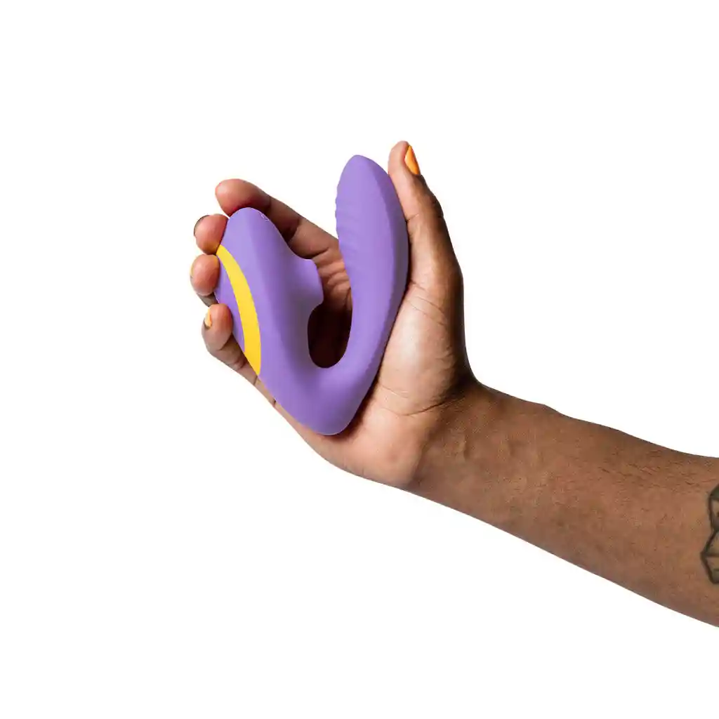 Succionador Y Vibrador Romp Reverb Lila