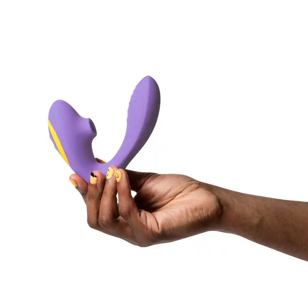 Succionador Y Vibrador Romp Reverb Lila