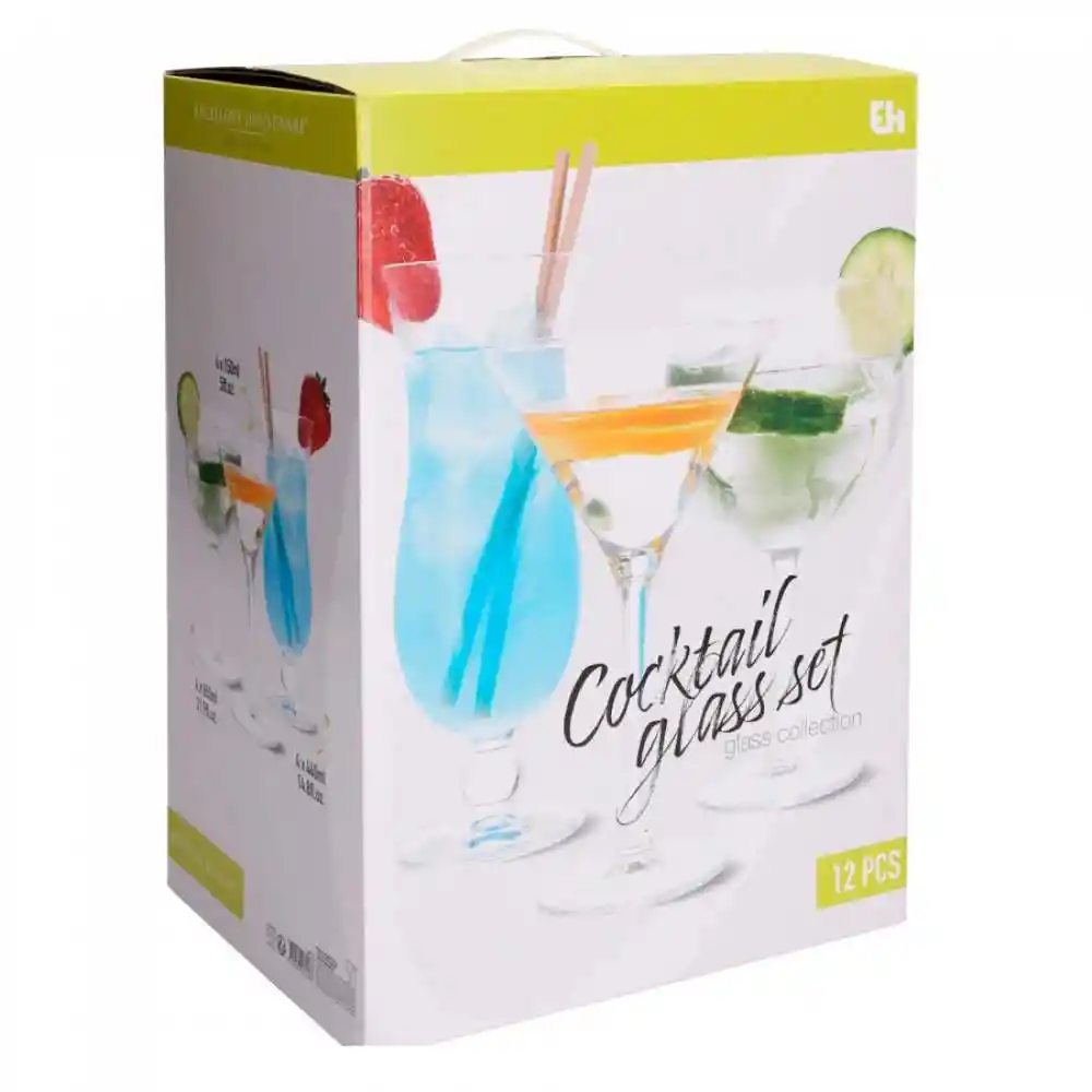 Copa Excellent Houseware Setx12 Coctel150ml 650ml