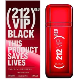 212 Vip Black Red -inspiracion