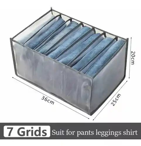 Set X3 Organizador De Ropa Almacenar Camisas Jeans Medias