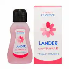 Removedor De Esmalte Lander Vitamina E35ml