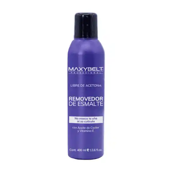 Removedor De Esmalte Maxybelt400ml