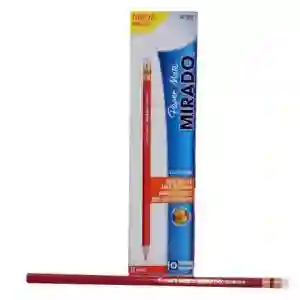 Lapiz Mirado Color Rojo*12 Caja