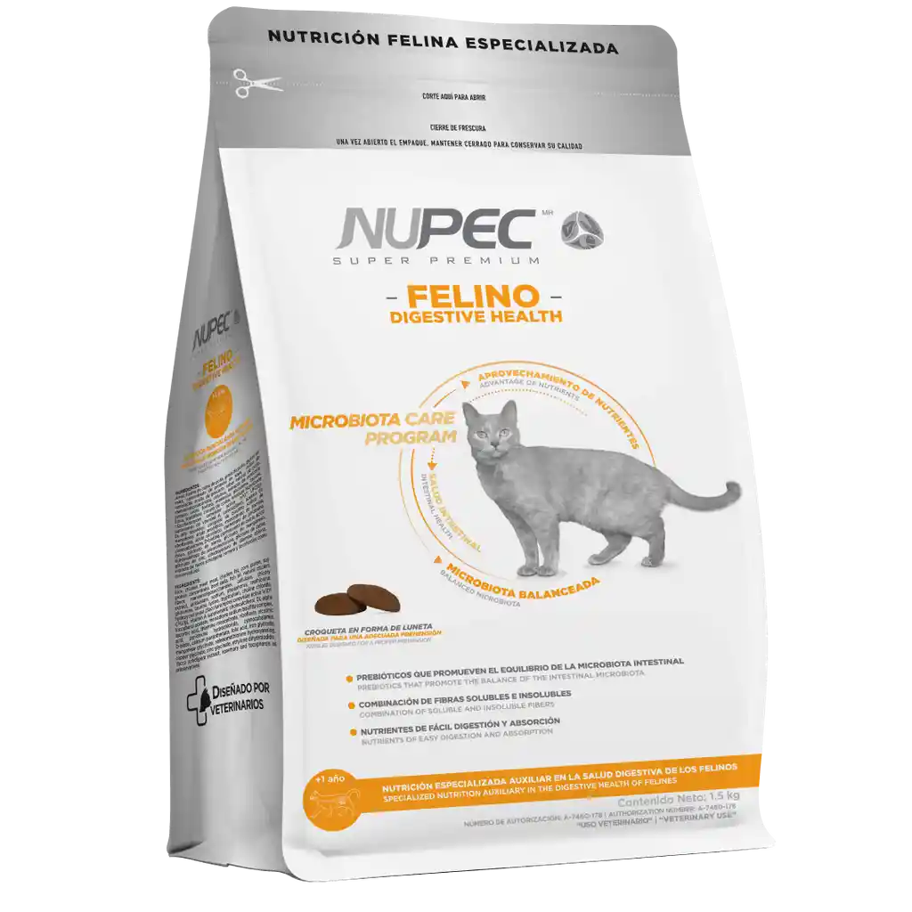 Nupec Felino Digestive X 1.5 Kg