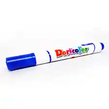 Marcador Dolicolor Borrable Azul