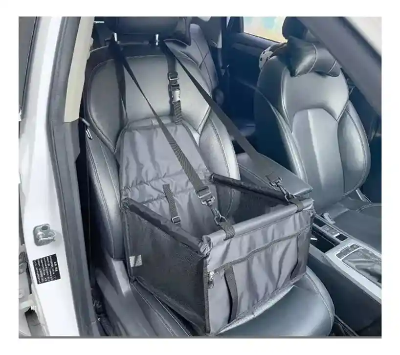 Asiento Portátil Auto Seguridad Para Mascotas Perros Y Gatos