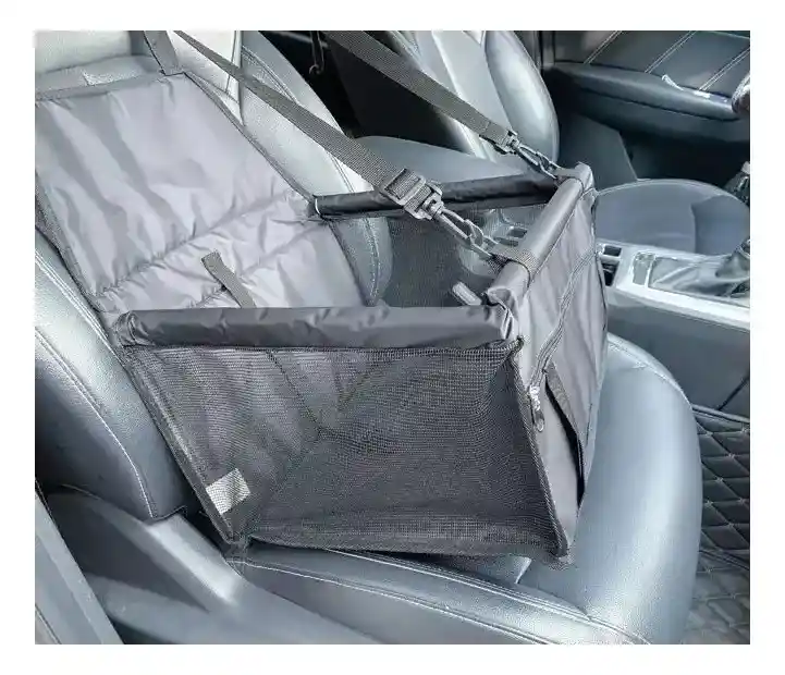 Asiento Portátil Auto Seguridad Para Mascotas Perros Y Gatos