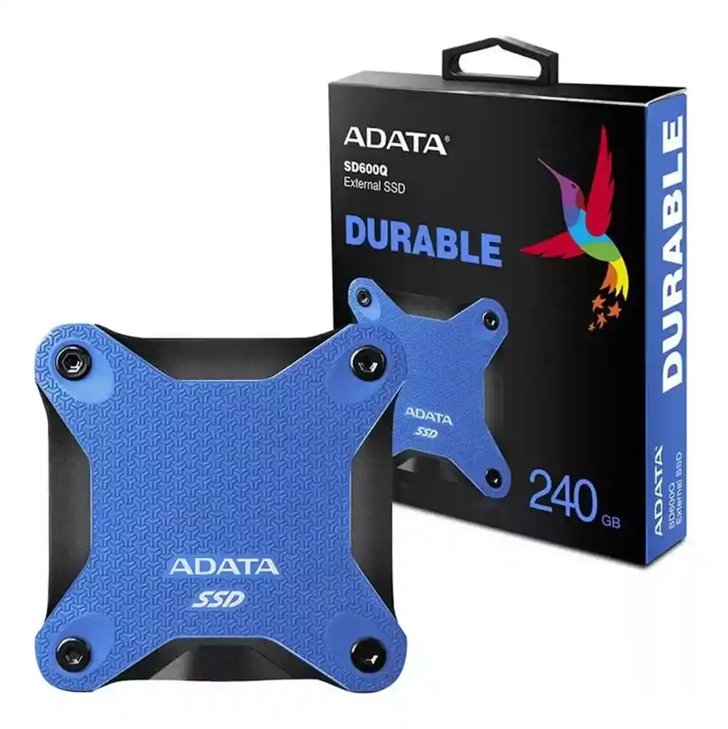 Disco Duro Externo Ssd Adata 240gb Azul