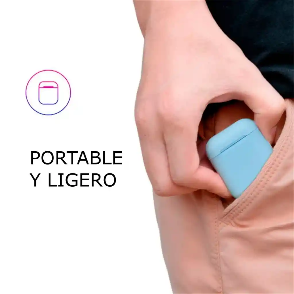 Audífonos Inpods 12 Bluetooth 5.0 Multicolor Touch Unisex