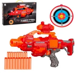 Pistola Lanza Dardos Nerf Multiples Juguete Flame + Dardos