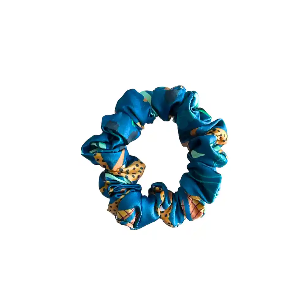 Bamba Satín Tropical Multicolor Hecha A Mano Talla S