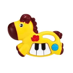 Piano Caballo Organeta Musical Bebes Niño + Bateria Juguete