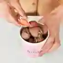 Vaso De Fresas Cubiertas Con Chocolate