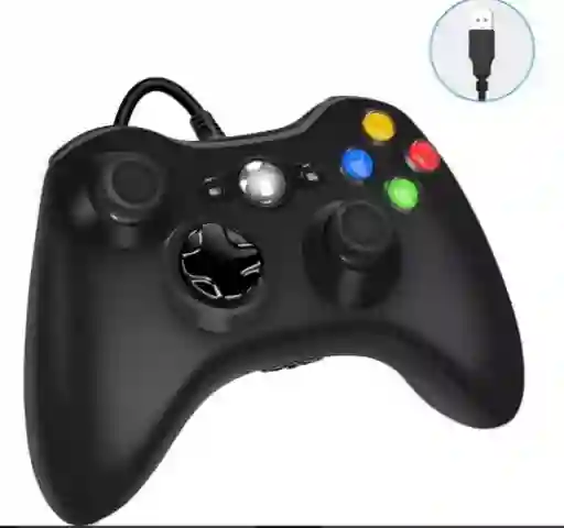 Control Para Xbox 360 Y Pc Alambrico