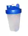 Shaker Mezclador 400ml Proteína Gimnasio Vulk - Azul