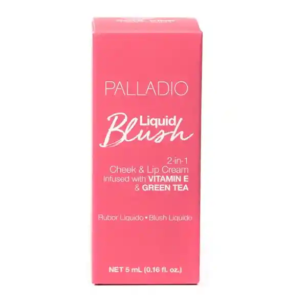 Rubor Liquido Blush Palladio Cool Pink 5ml