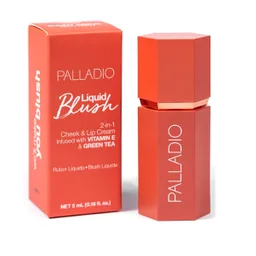 Rubor Liquido Blush Palladio Sunny Coral 5ml