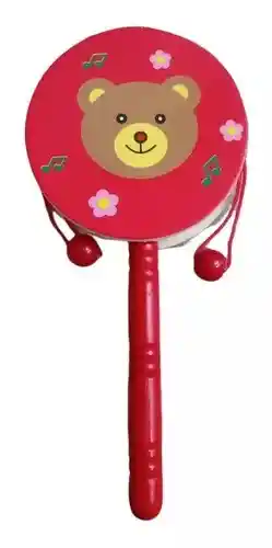 Tambor De Mano De Madera Para Niños
