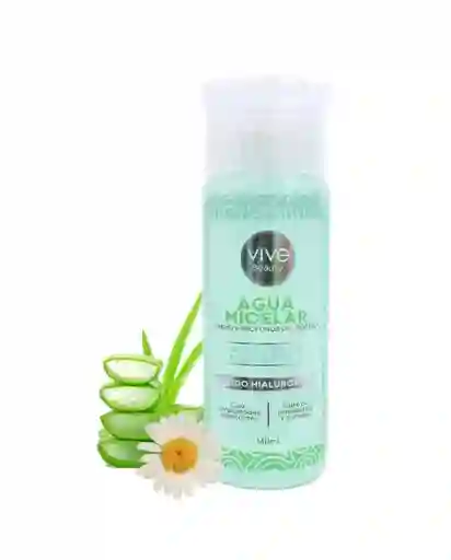 Agua Micelar Aloe Vera Y Manzanilla 140ml Vive Beauty