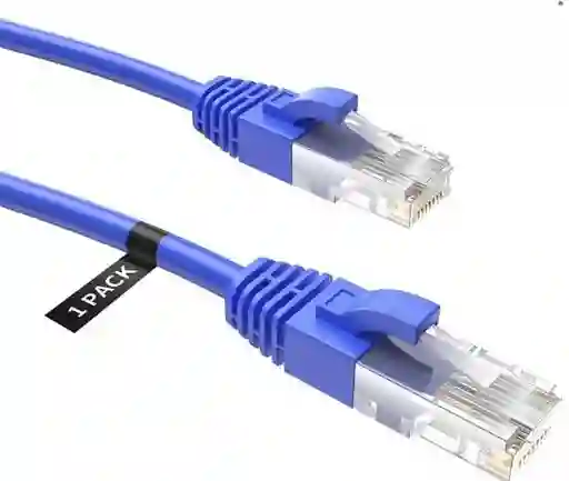 Cable De Red 5e - 10m Azul