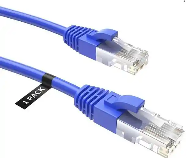 Cable De Red 5e - 10m Azul