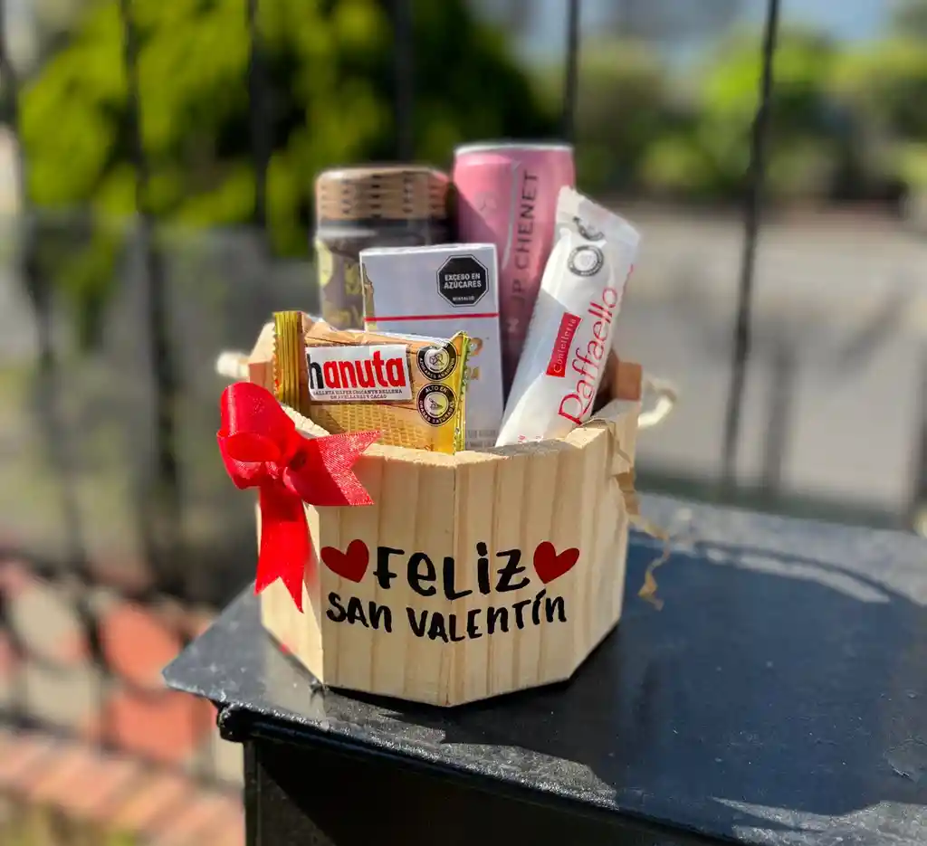 Regalo Cubeta San Valentín
