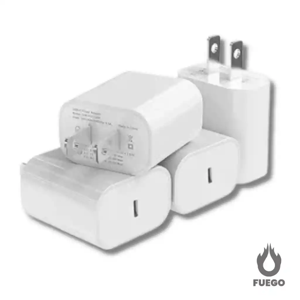 Adaptador Usb-c De 20w Mfi Carga Rápida