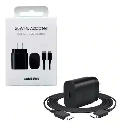 Cargador Samsung Completo 25w Tipo C-c