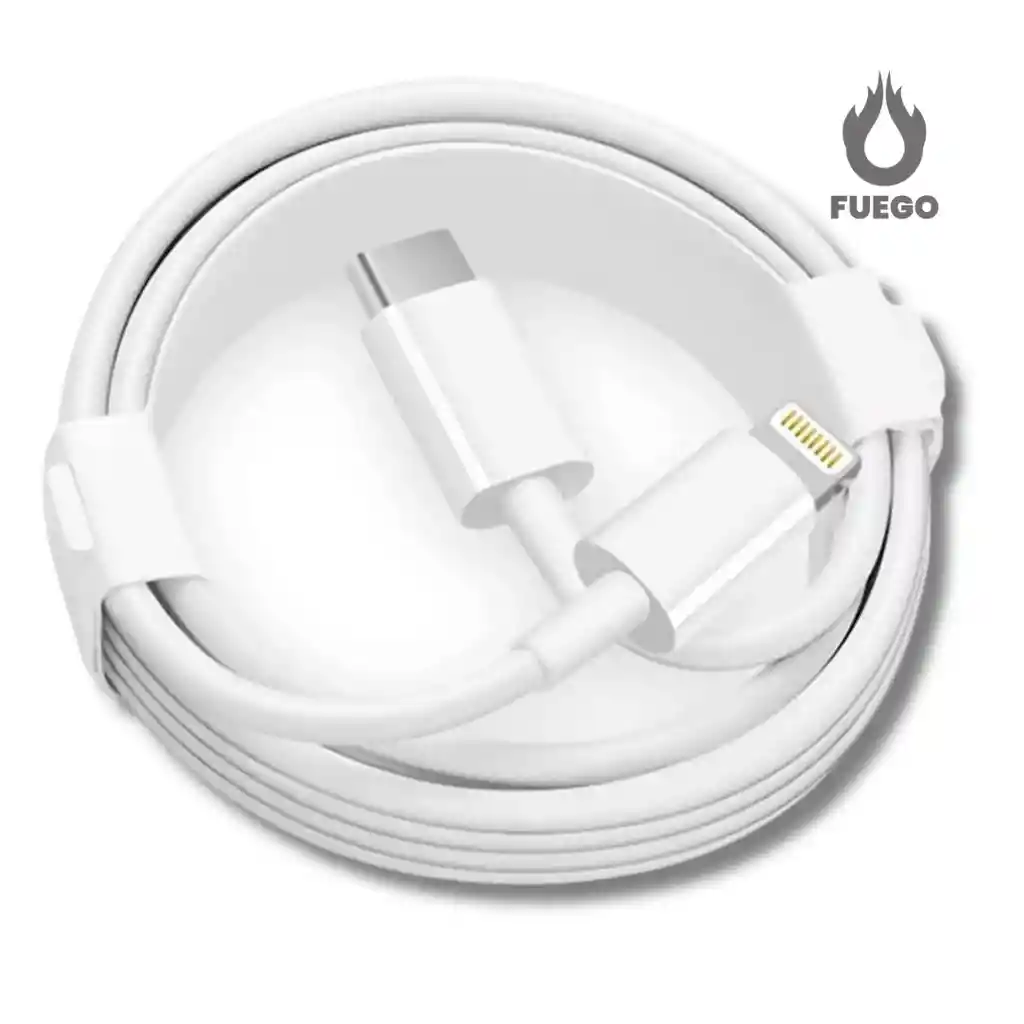 Cable Usb-c Lightning Clanco 2 Mestros Mfi