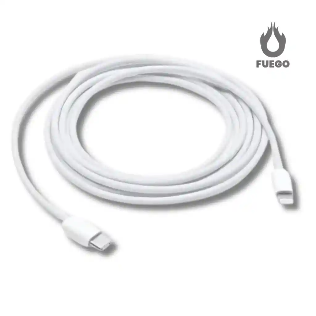Cable Usb-c Lightning Clanco 2 Mestros Mfi