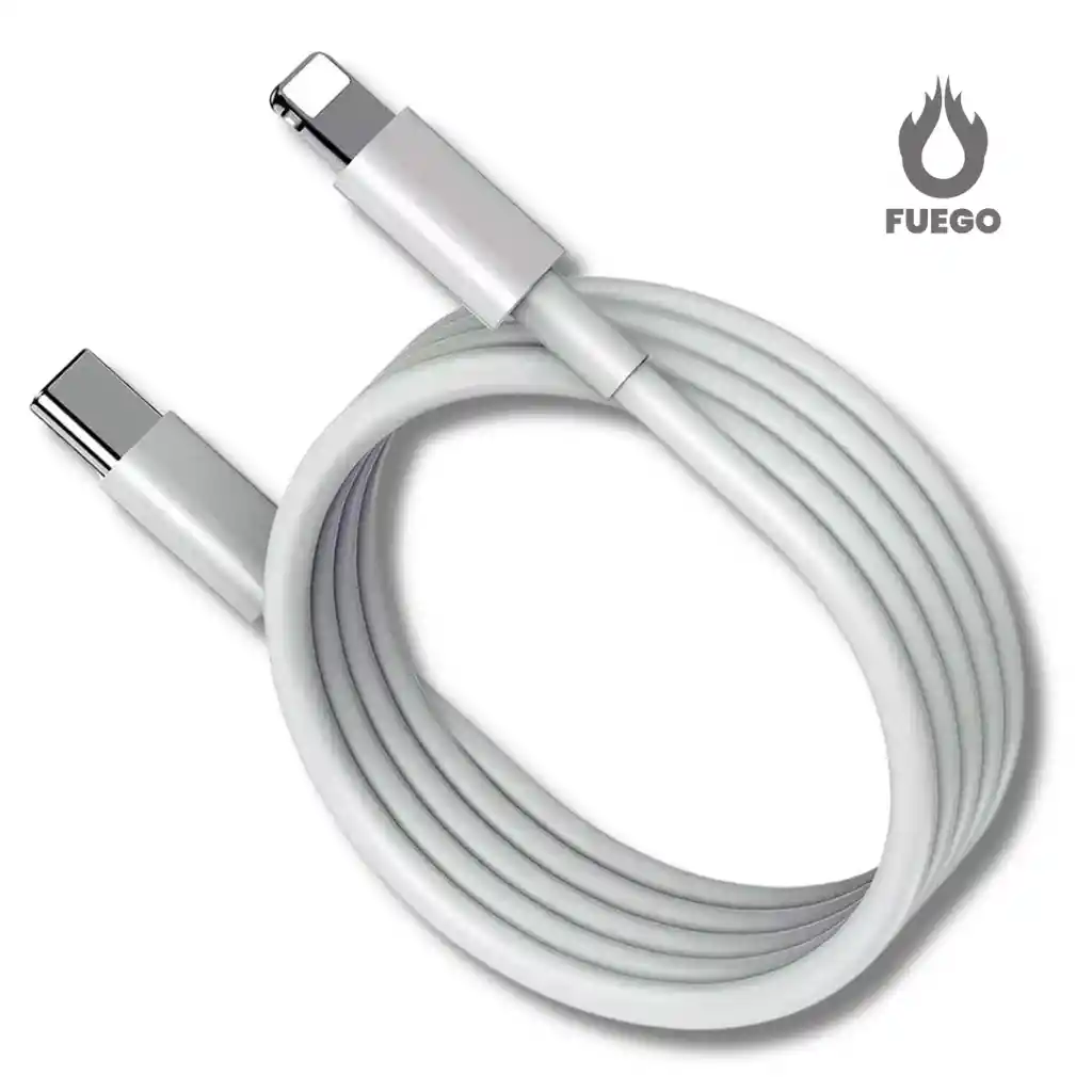 Cable Usb-c Lightning Clanco 2 Mestros Mfi