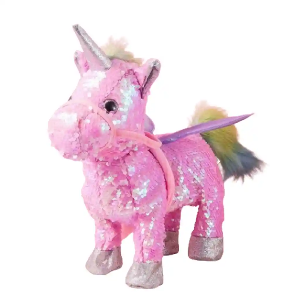 Unicornio Pony Interactivo Sonido Musica Camina + Baterias