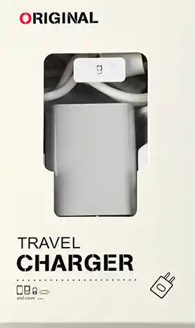 Cargador Iphone 5w - Blanco