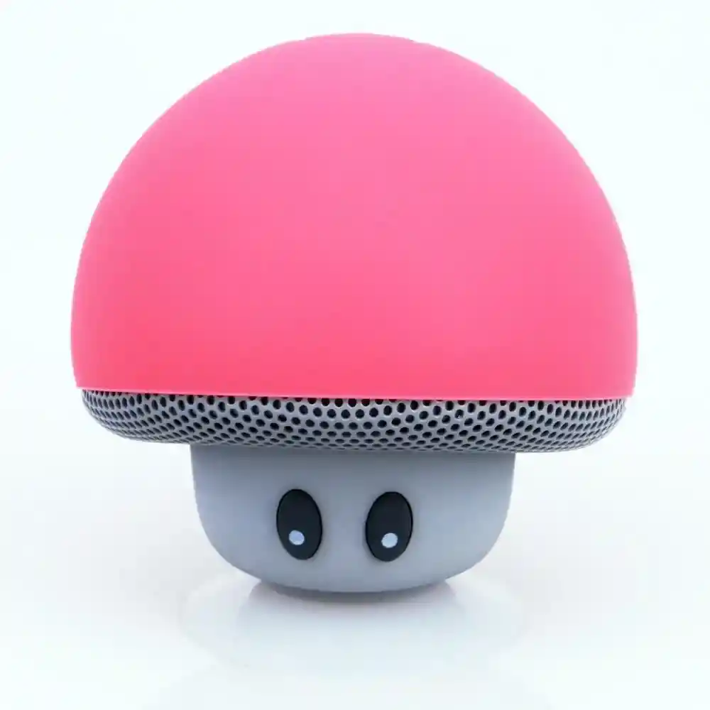 Hongo Mini Parlante Bluetooth - Bt280 Rosado