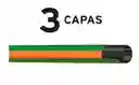 Combo Manguera Man-15x1/2re Y Pistola De Riego Pr-401 Truper