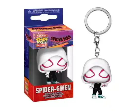 Llavero Funko Pop: A Través Del Universo Araña Spider-gwen