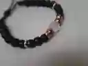 Pulsera Con Piedra Transparente De Cuarzo